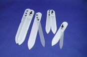 Glass nail files
