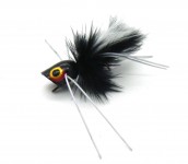 Black Bugsy Fly Cat toy