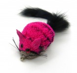cat teaser wand refill - pink mouse